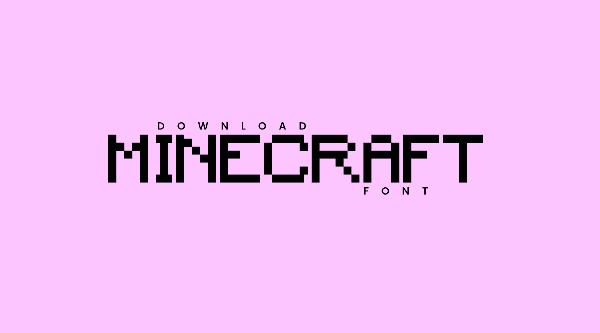 Minecraft font