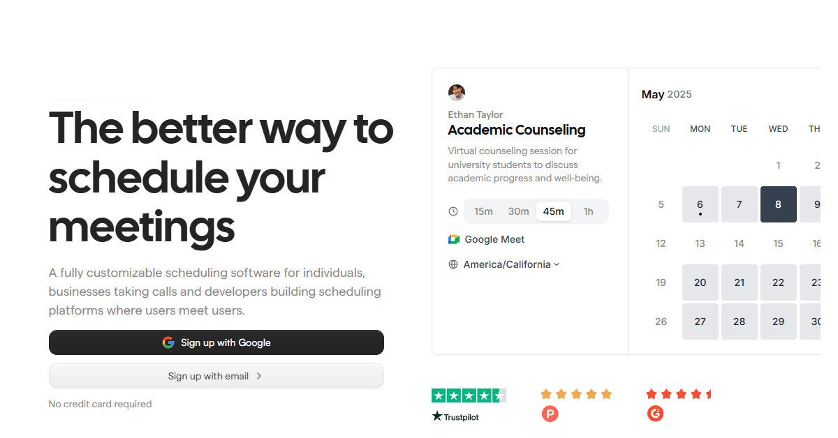 I switched to this calendly open source alternative, and i’m not going back.
