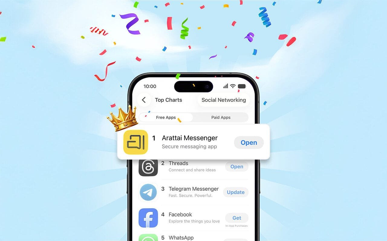 arattai messenger, india's desi whatsapp alternative casual chat app